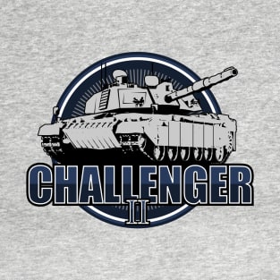 Challenger 2 Tank (Front & Back logo) T-Shirt